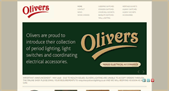 Desktop Screenshot of oliverslighting.com